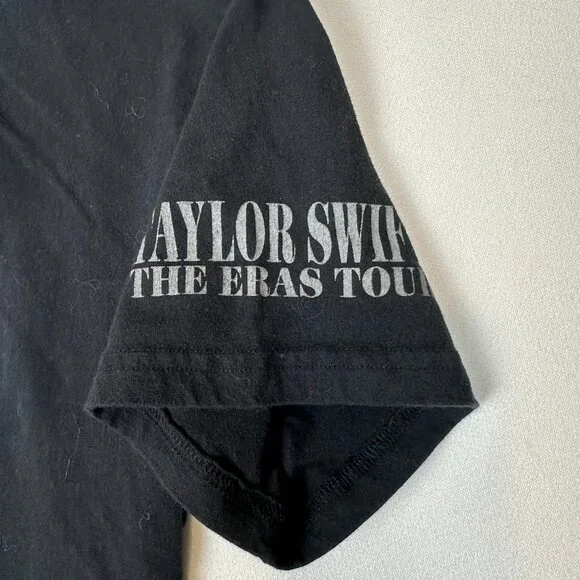 Taylor Swift Eras Tour Black T-shirt - Picture 4 of 6